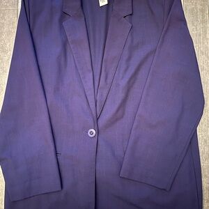 Ladies Purple Blazer